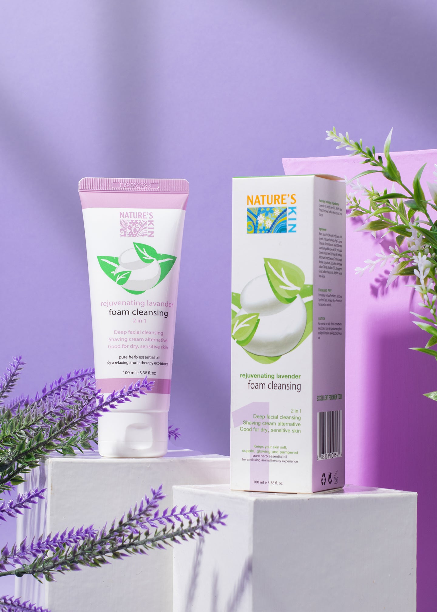 Rejuvenating Lavender Facial Foam