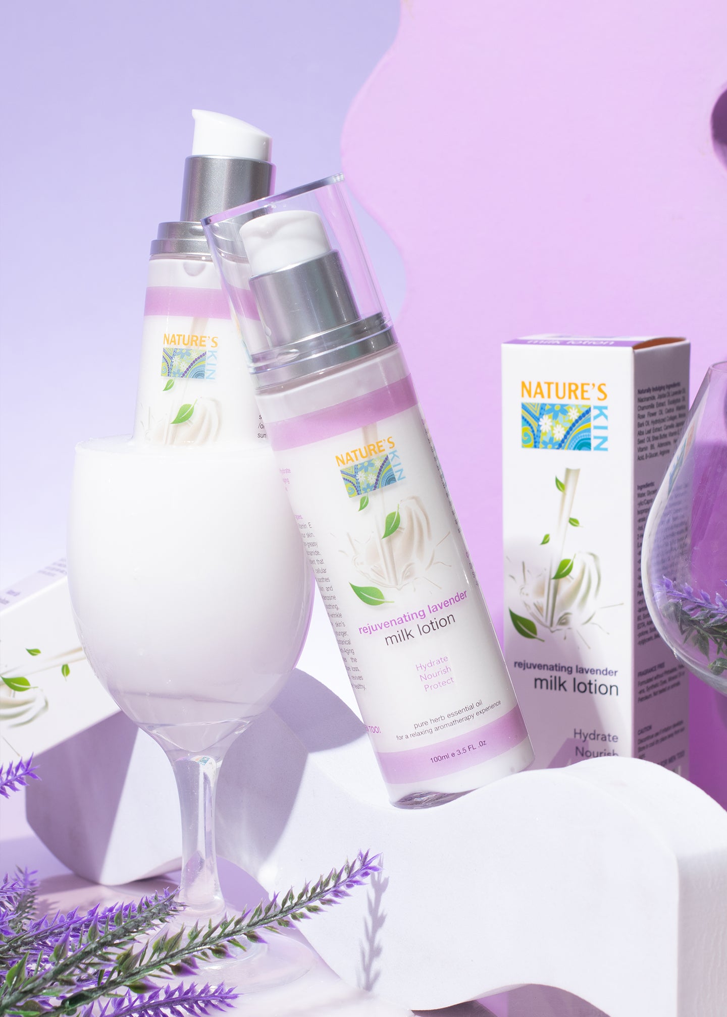 Rejuvenating Lavender Milk Lotion